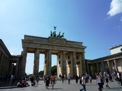 統一ドイツの象徴でもあるブランデンブルク門